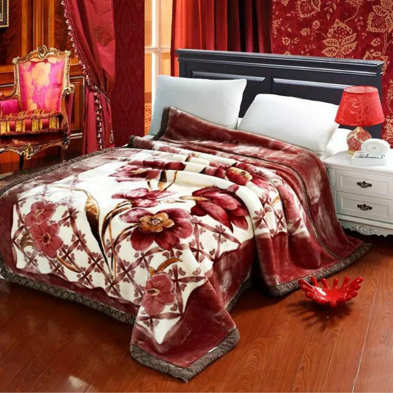 Couverture chaude en double couche de corail