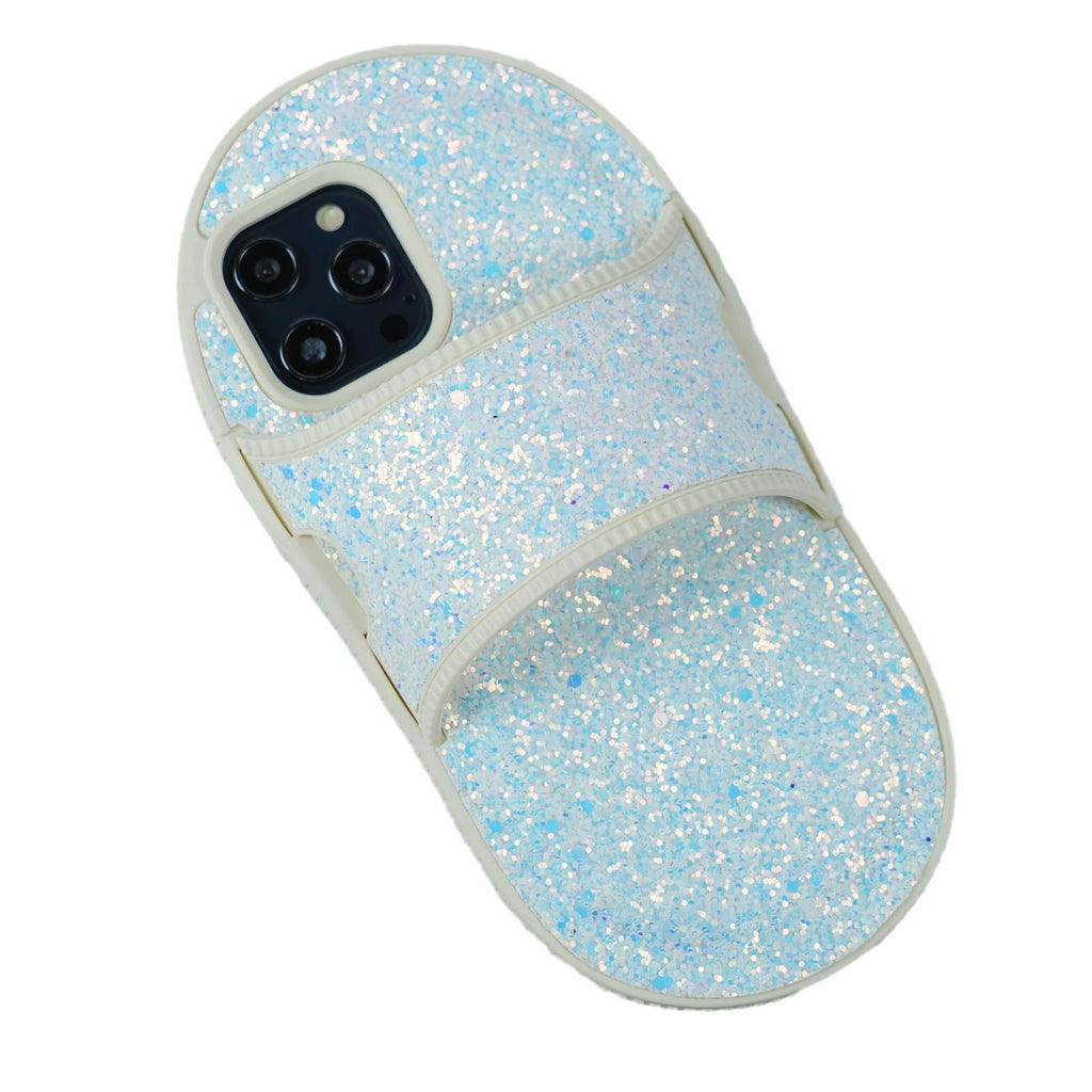 Étui téléphonique pour chaussons en Strass
