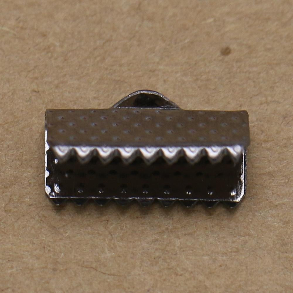 Clip de fil plat en cuir boucle de cordon