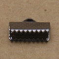 Clip de fil plat en cuir boucle de cordon