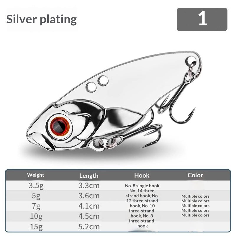 Bâton artificiel Serpent à crotale à croupe métallique pour la pêche à longue distance Lures A