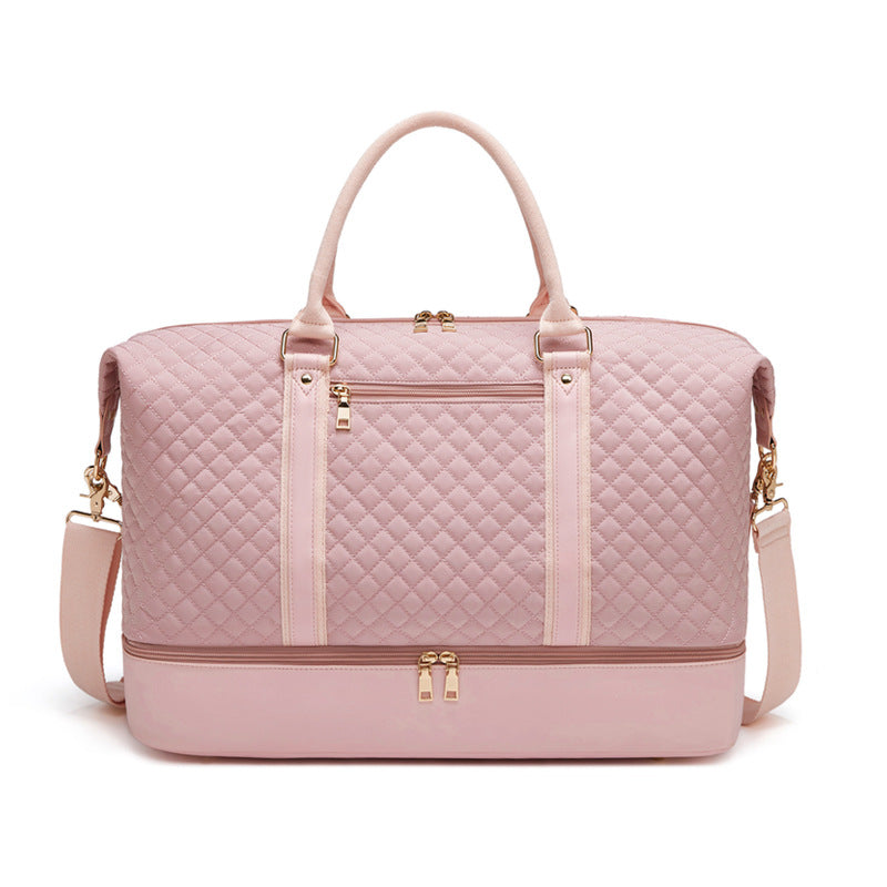 Sac de fitness pour femmes Rangement de chaussures Sac de voyage de grande capacité