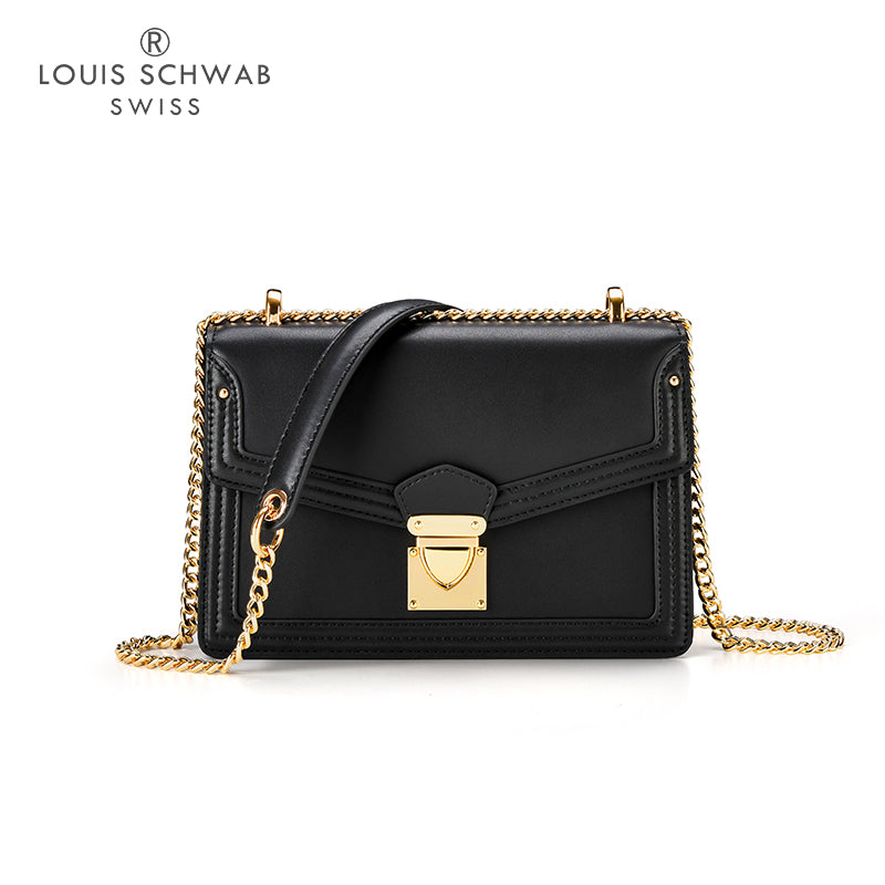 Sac à main Retro Chic pour femmes Louis Schwab Sac à bandoulière simple Sac à croix Stylish & Elegan