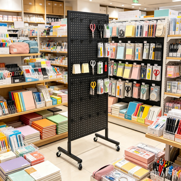 23.6 X 63 Dans le stand d'affichage de pegboard debout