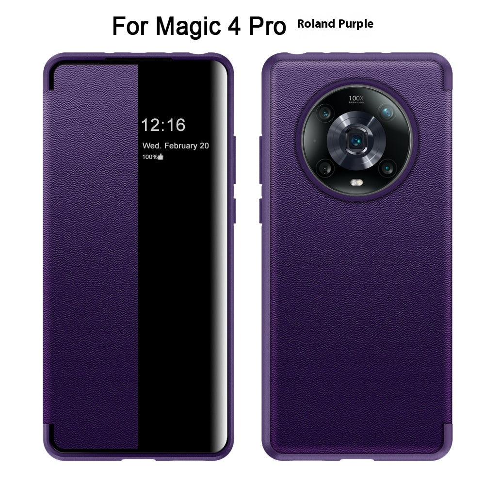 Smart Sleep Window Protective Shell Phone Case