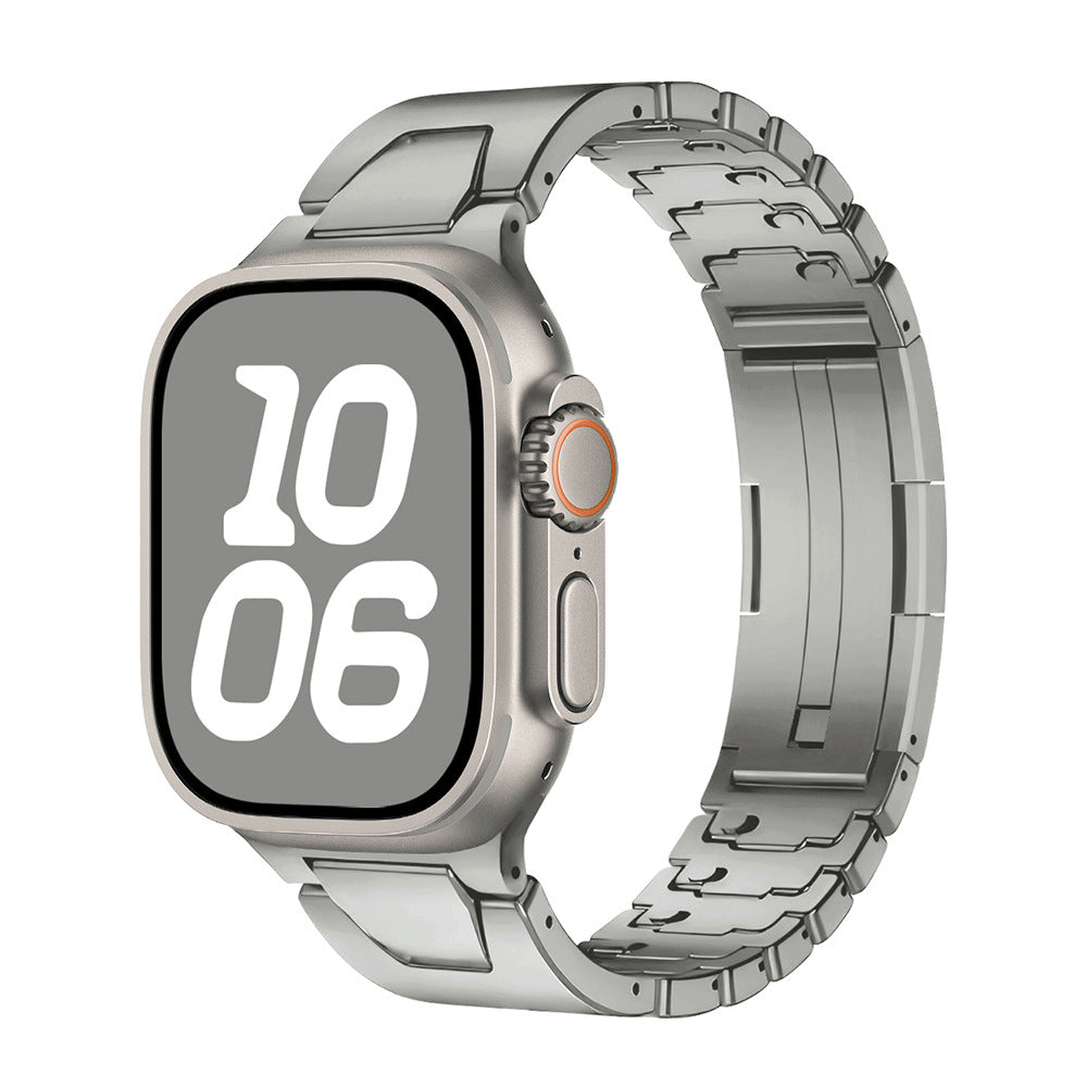 Bracelet de montre en acier inoxydable à libération rapide