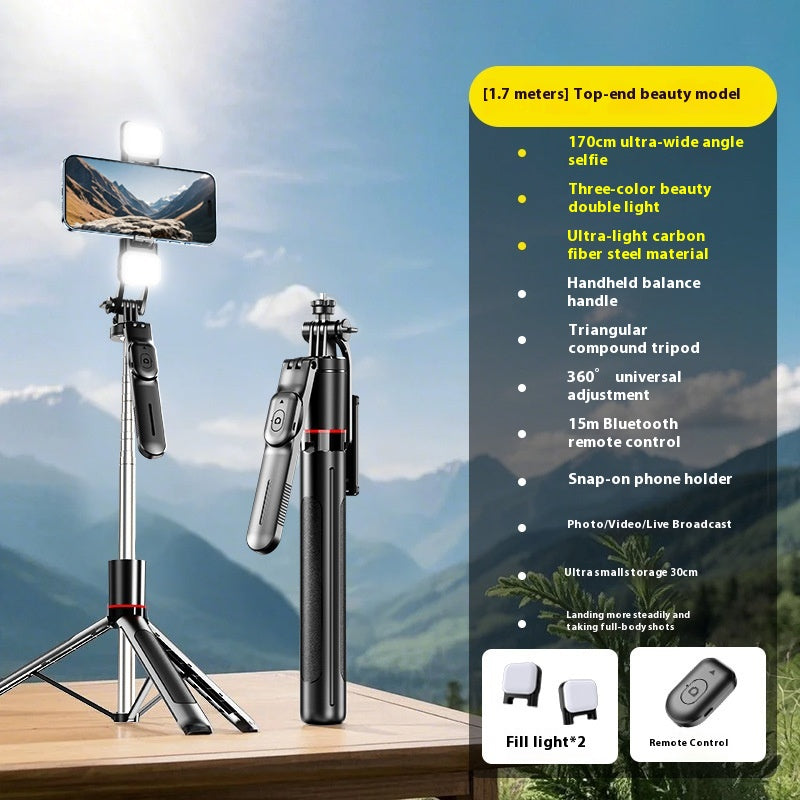 Stick Selfie Trépied portable Bluetooth Tige télescopique