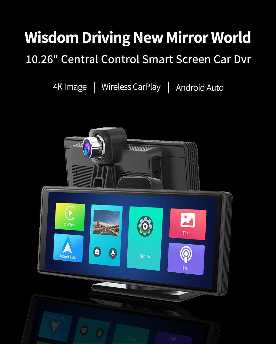 Smart Screen Front and Back Dual Recording 1080P Streaming Media Mobile Phone Projection C