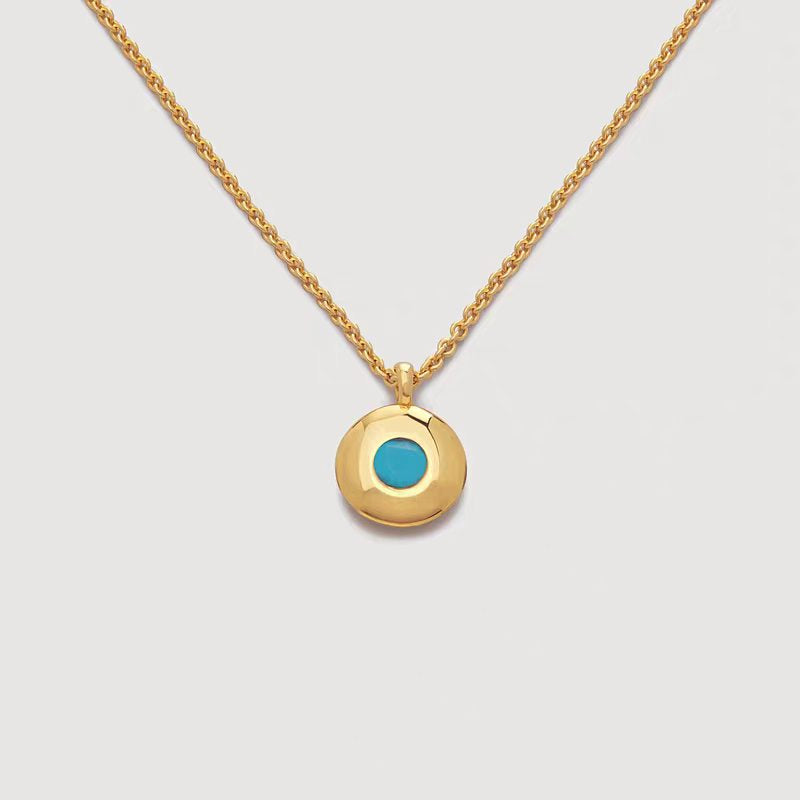Collier de collier en pierre de naissance rubis et polyvalent fait avec des pierres gemmes naturelles