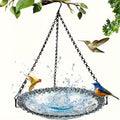 Bains d'oiseaux suspendus et nourrisseurs pour l'extérieur
