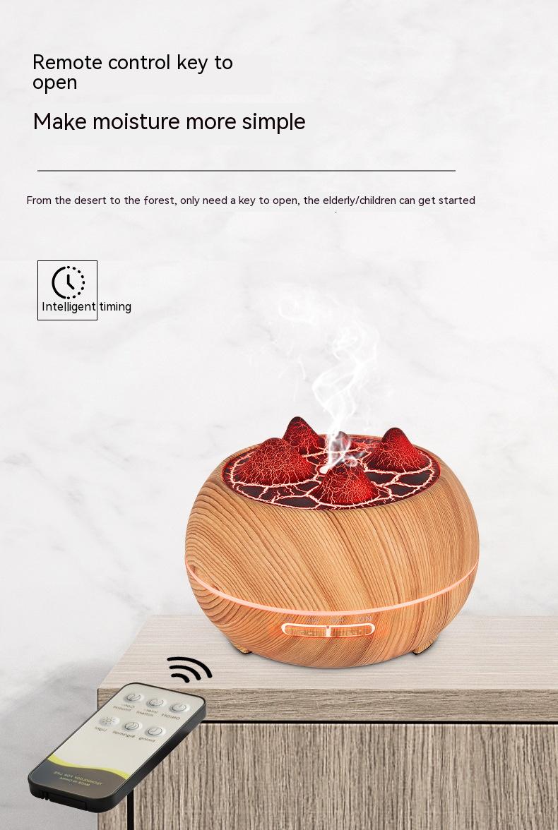 Humidificateur à grains de bois de montagne de Flame