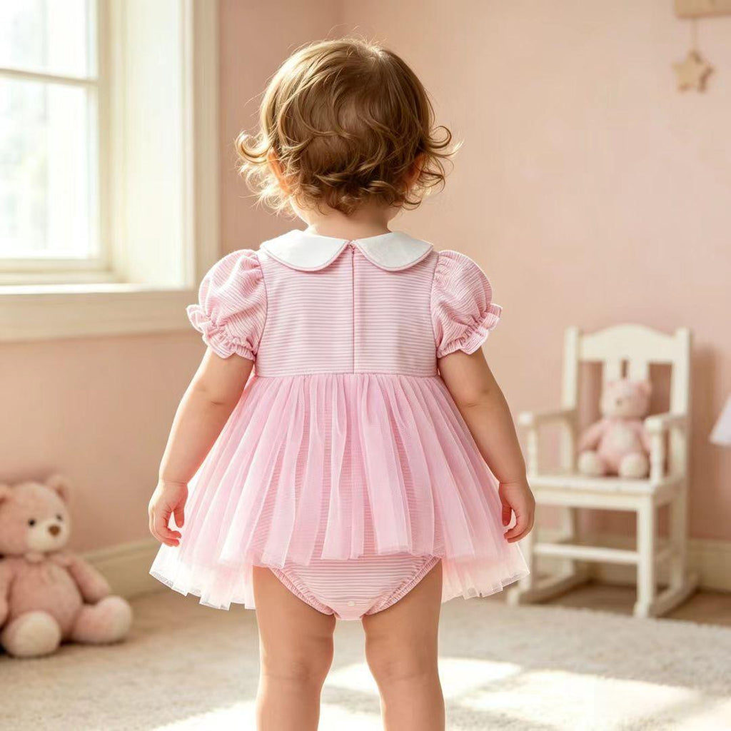 Bodysuit Triangle imprimé bébé Bow