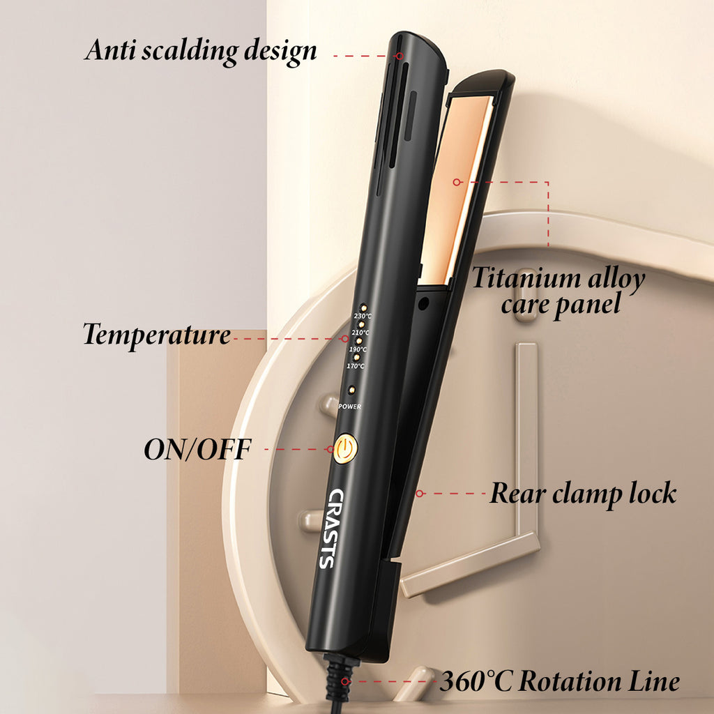 Redresseur et Curling Irondual-usage pour le redressage ou le curling cheveux