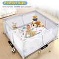1Pc 71x59IN ou 50X50IN Baby Play Mat Non-Slip Baby Crawling Mat Foldable Playpen Mat Machi