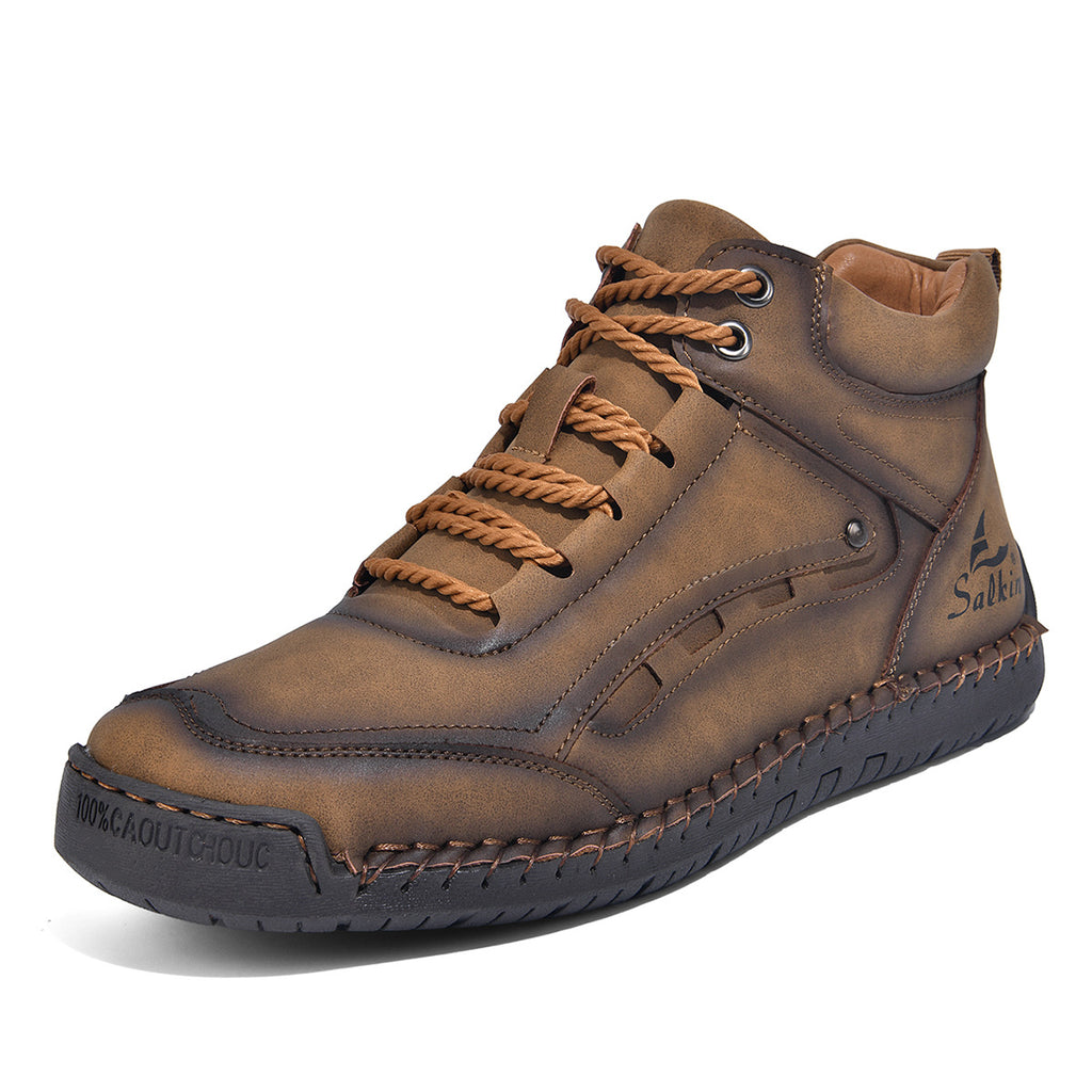 Chaussures décontractées pour hommes cousues à la main