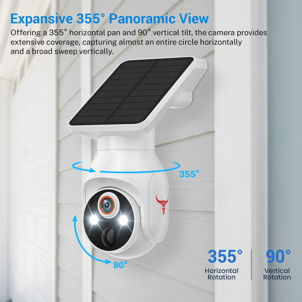 Caméra Surveillance Accueil Téléphone portable Remote 360 degrés sans angle mort
