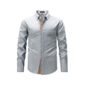 Chemise de mode décontractée homme avec plateau tissé