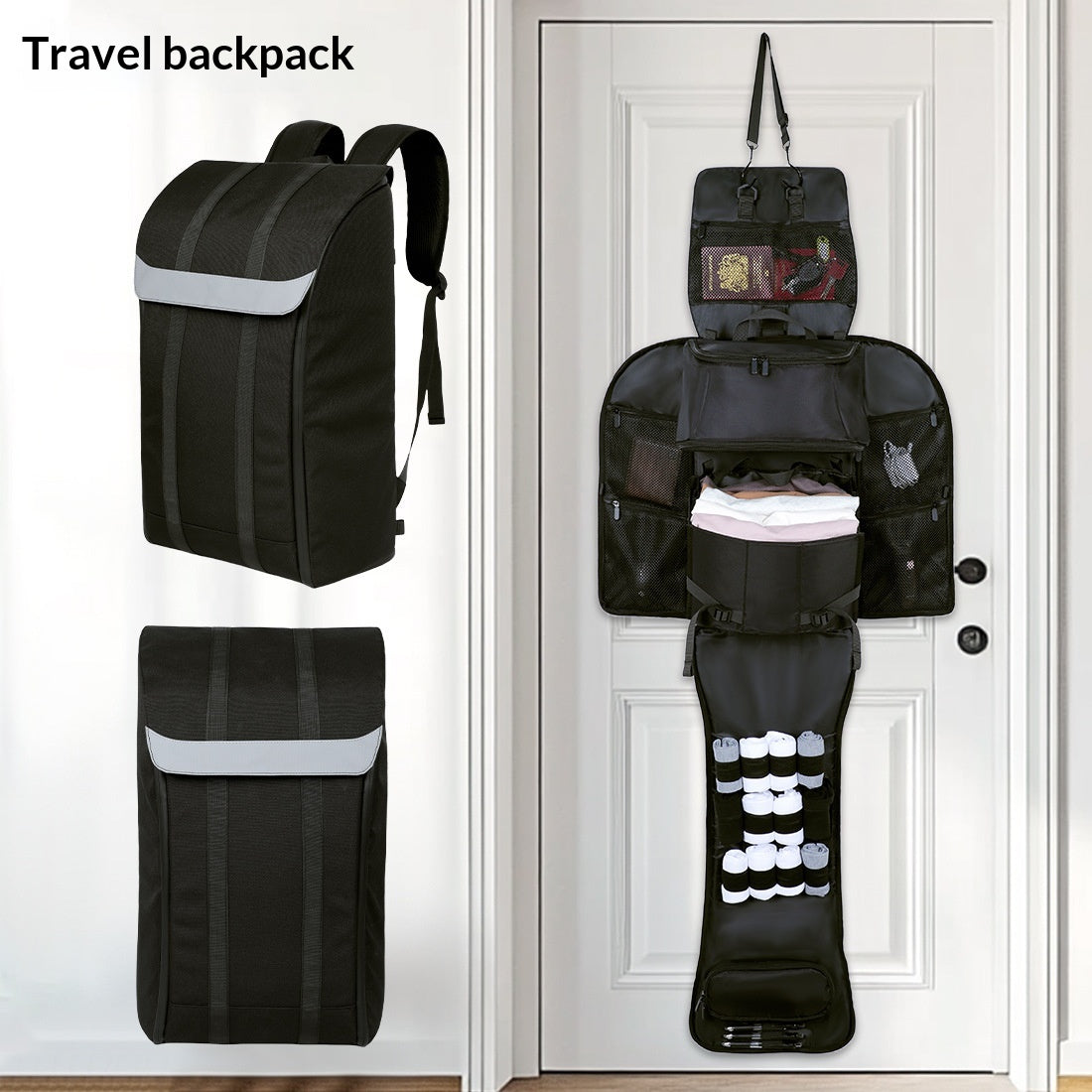 Sac de voyage de grande capacité pour hommes Sac à dos