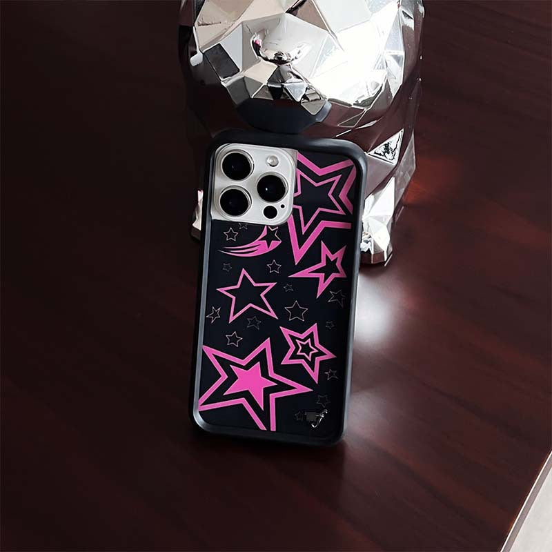 Étui de téléphone Star Strawberry à la fraise entièrement inclus