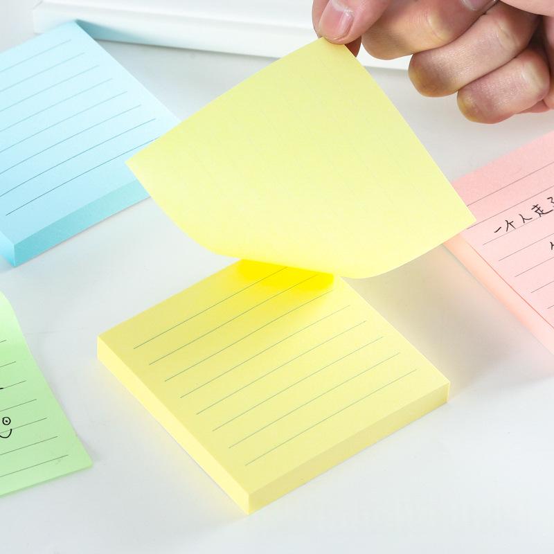 Carré autocollant Notes collantes avec bords doublés et pointillés