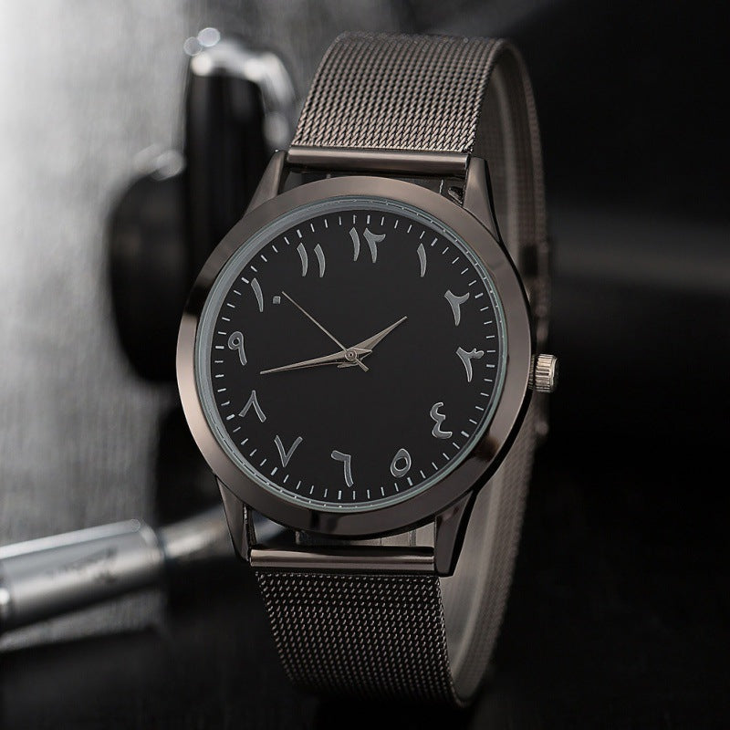 Montre élégante avec un design de cadran distinct