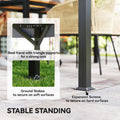 10 x 12 Patio extérieur Gazebo