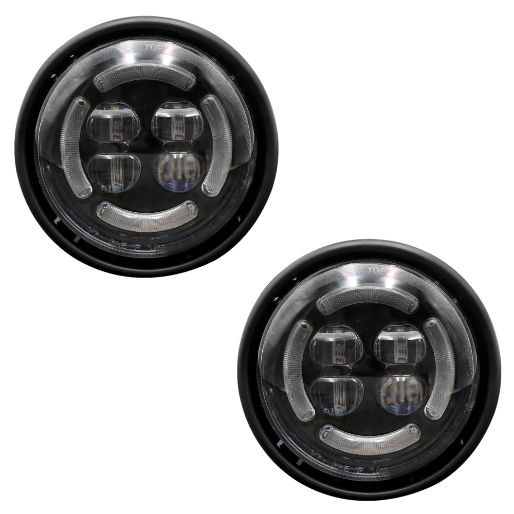 Paire LED Fog Lights Compatible avec 2000-2015 Freightliner CenturyColumbia
