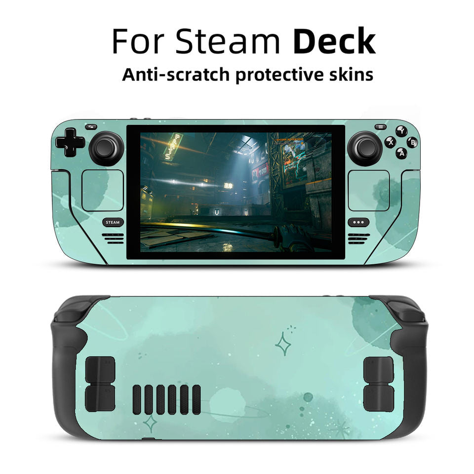 Pour Steam Cartoon Scratch Protection Jeu Console Skin Sticker