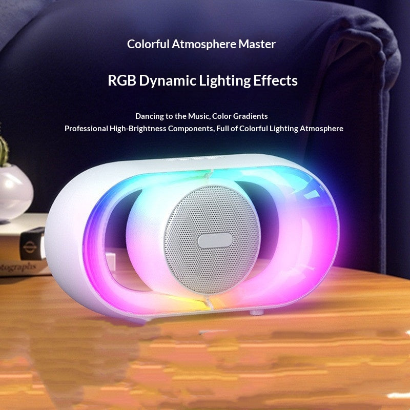 Cool Outdoor Camping Tabletop Ambient Night Light avec Bluetooth haut-parleur RGB Light