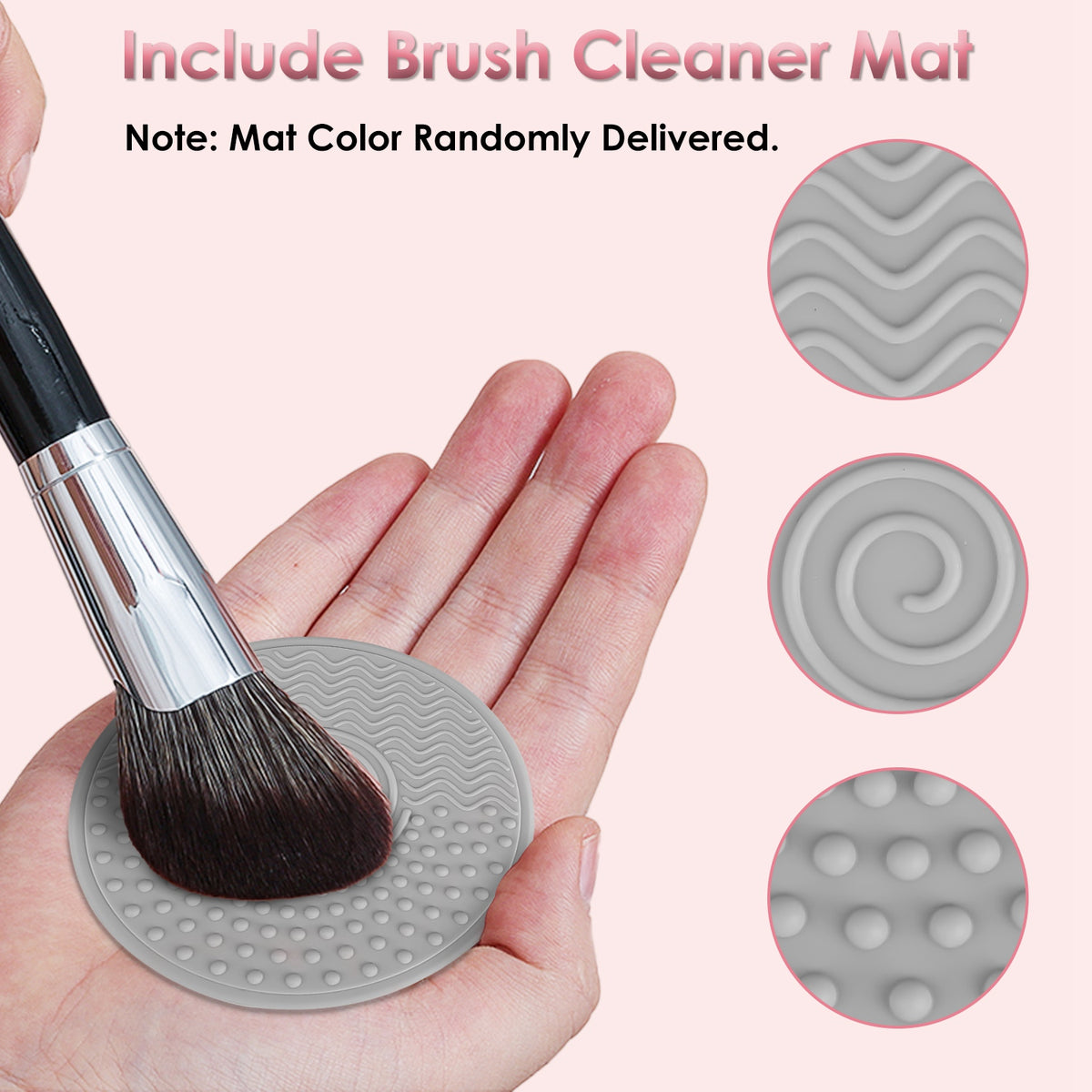 4 En 1 Nettoyeur de brosse électrique USB Powered Automatic Brush Blender Machine avec le temps