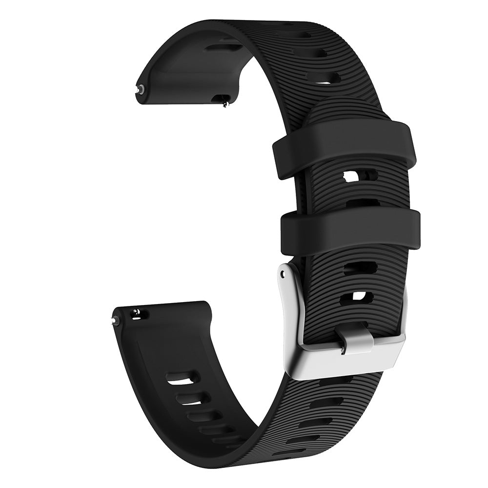 Modèle universel d'eau Pattern horizontal bicolore Bracelet de boucle en silicone