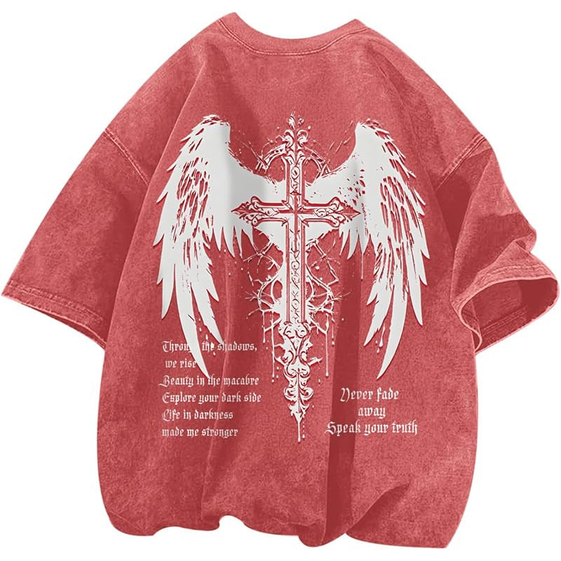 Chemises Goth Punk Vintage pour hommes Gringe Streetwe