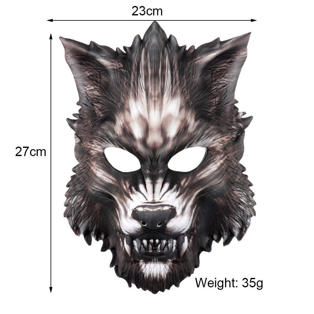 Carnaval Fête Masquerade EVA demi-face animal loup masque