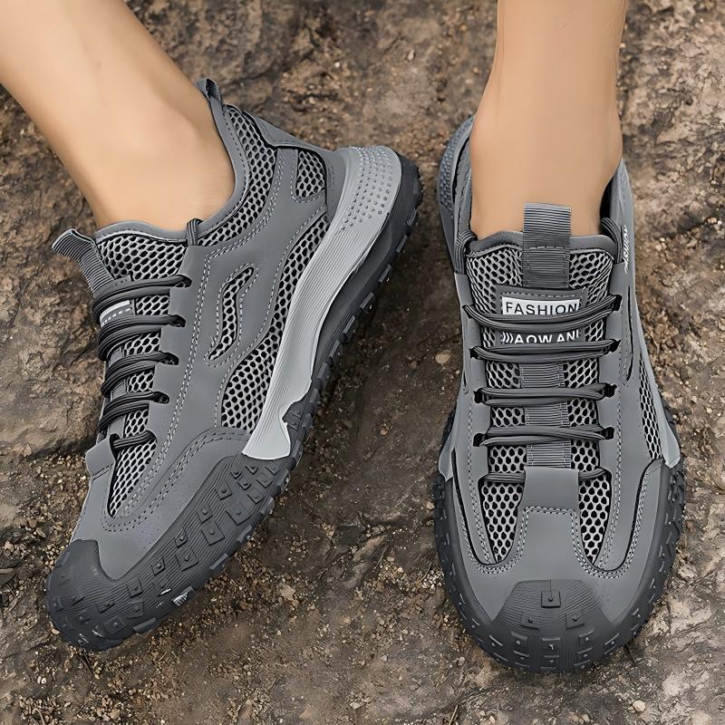 Sneakers de travail en maille respirant à quatre saisons pour hommes