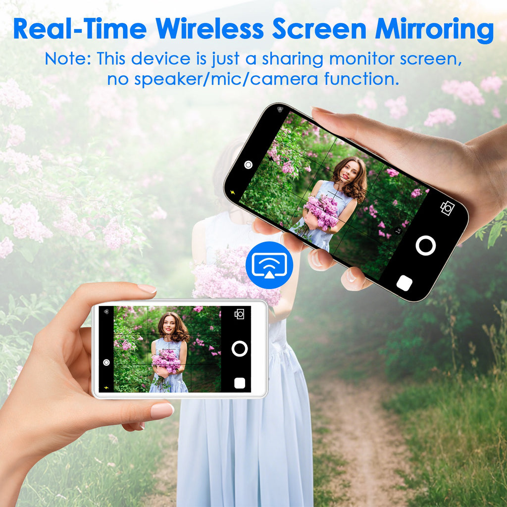 Vlog Selfie moniteur écran magnétique caméra arrière moniteur de téléphone sans fil Selfie moniteur