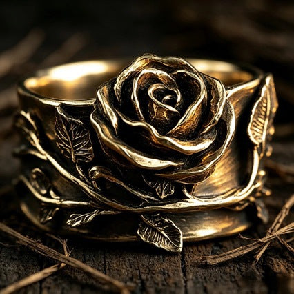 Anneau floral 3D