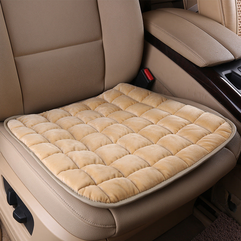 Coussin en peluche de voiture Ensemble en trois parties sans attache Non-dérapant sans dossier