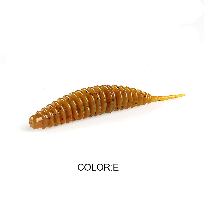 Micro Luer Soft Lure Soft Worm Fishing Topmouth Culter Mandarin Fish Weever Lure