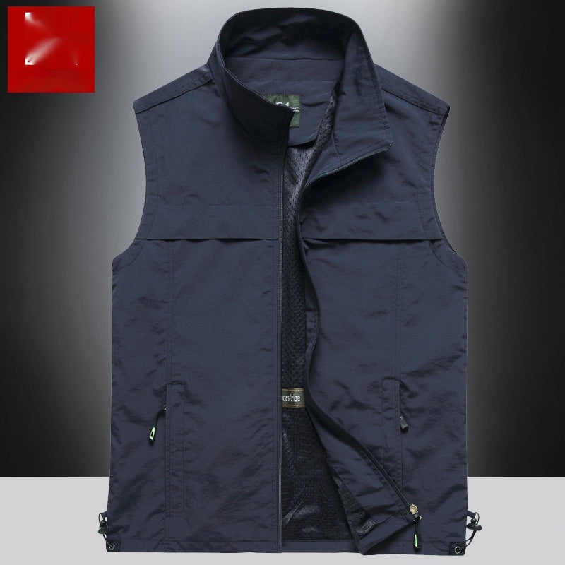 Printemps Automne Loisirs de plein air pour les hommes Pêche et photographie Veste