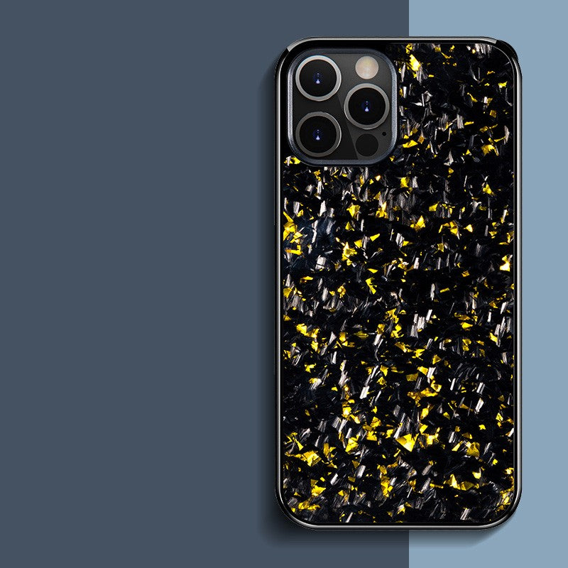 Case de téléphone en fibre de carbone forgée