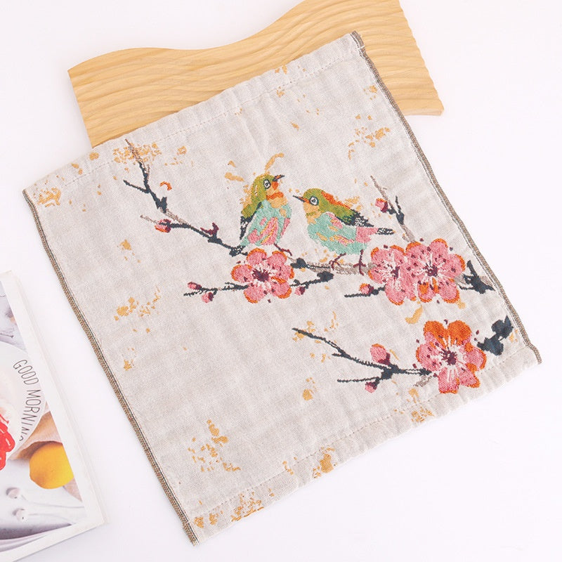 Serviette en coton Gauze visage pour la maison utilisable pour les adultes et les enfants