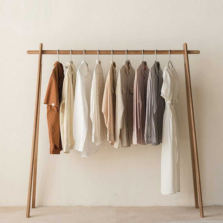 Manteau en bois massif et rack de chapeau