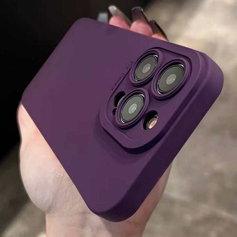 Silicone liquide pour téléphone violet foncé