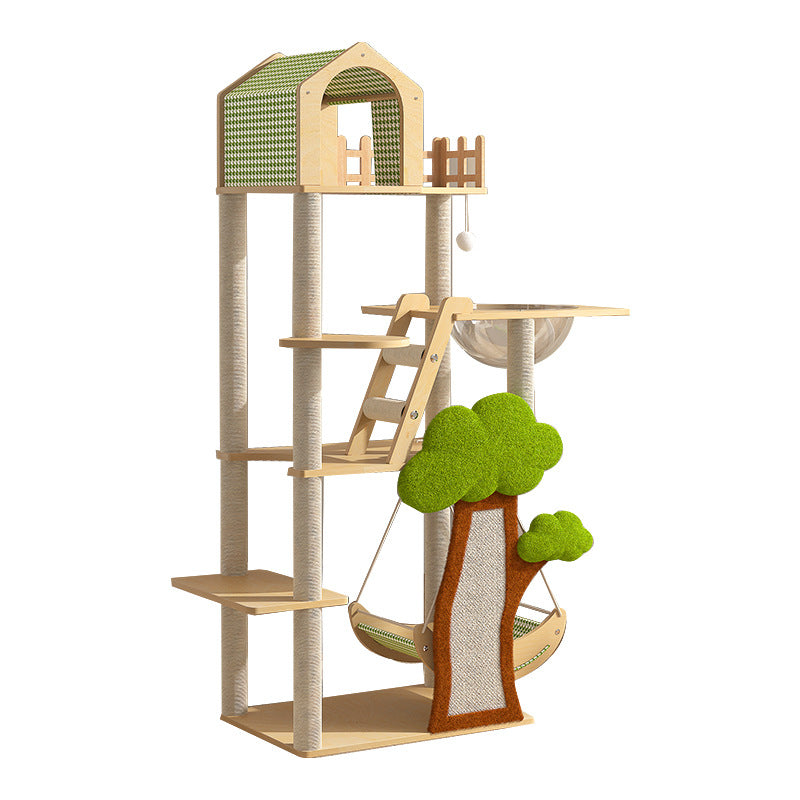 Lit de chat et arbre de chat Combo Tour d'escalade Cat tout-en-un