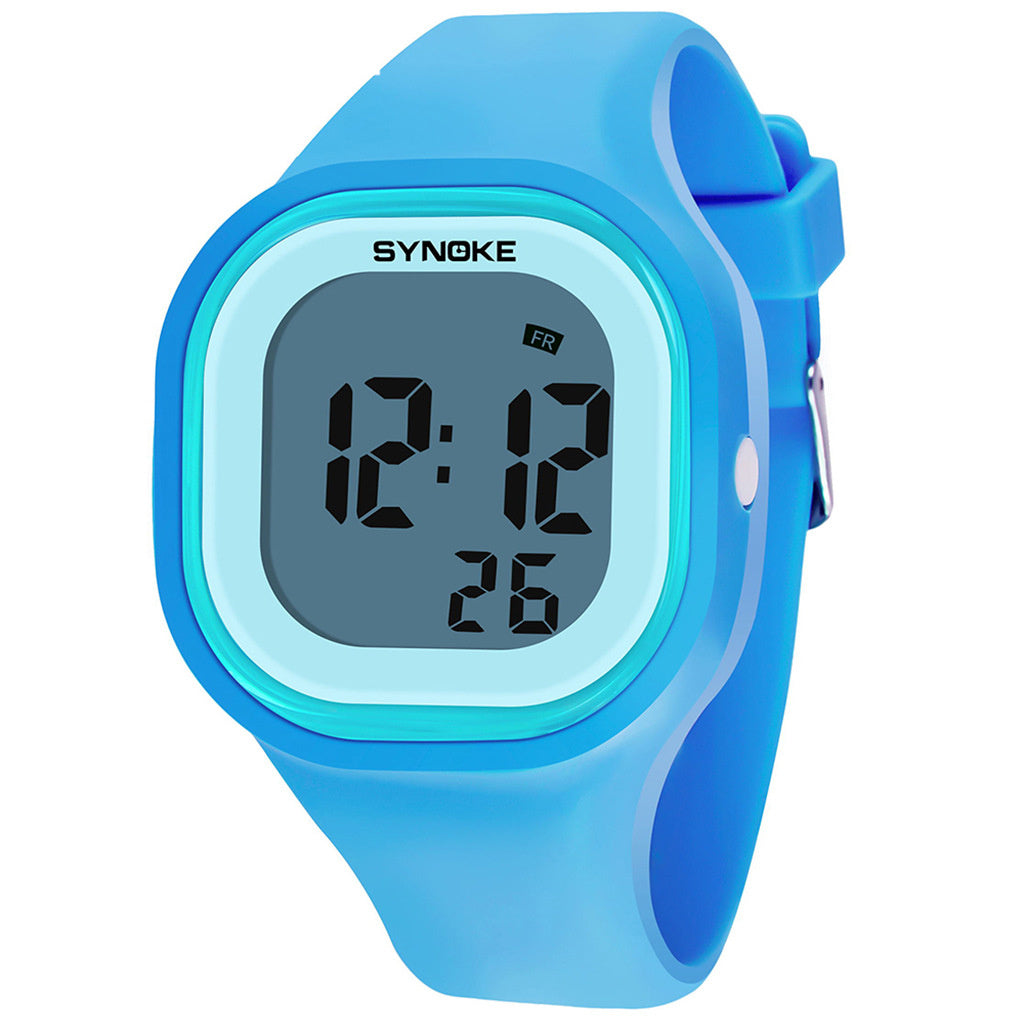 Homme et femme Étudiante Montre électronique Femme Imperméable