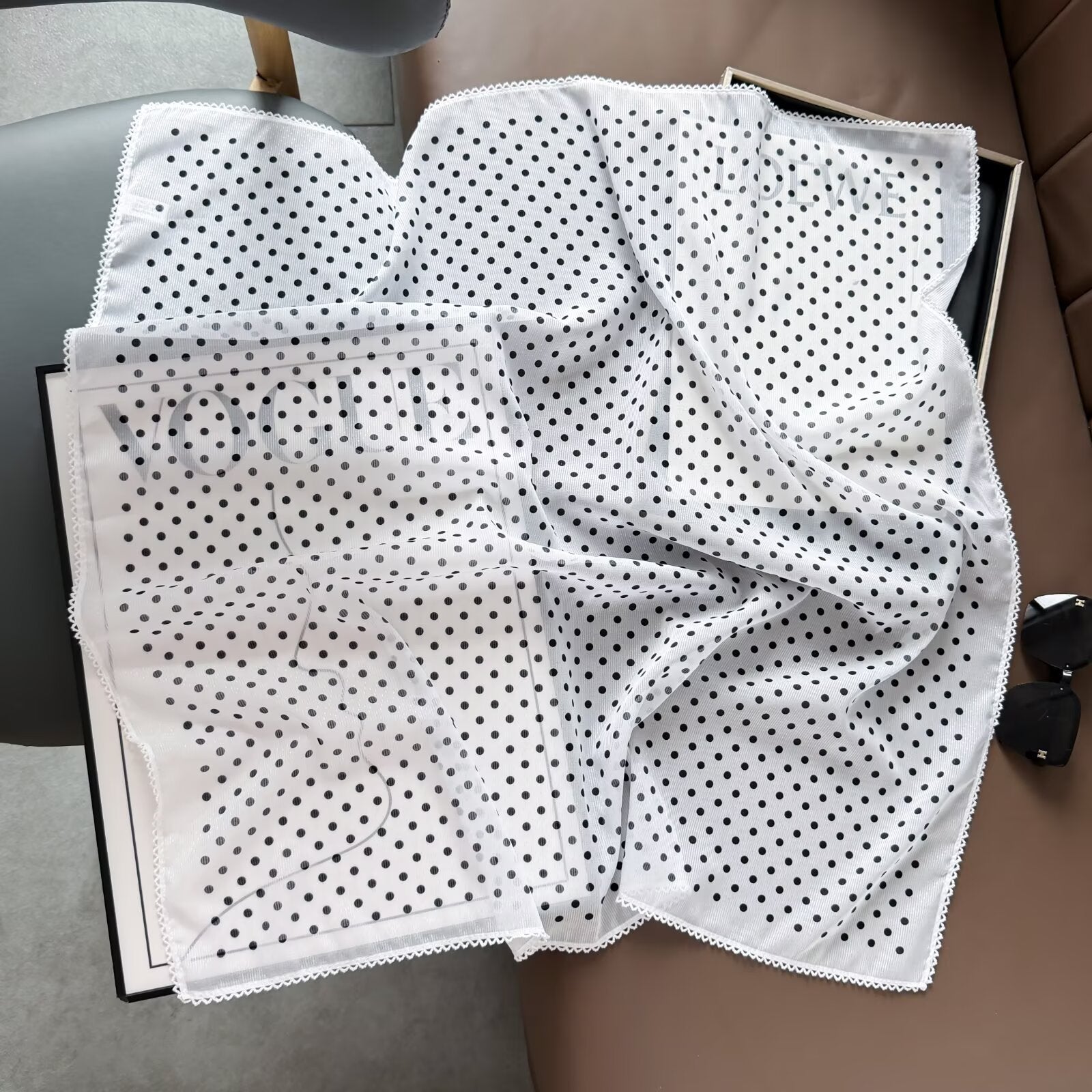 70cm carré Cashew-pattern soie Scarfultrathin et respirant écharpe