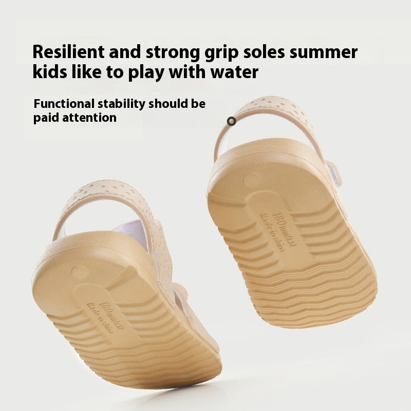 Sandales de fond de l'ours cartoon pour enfants