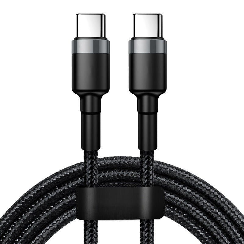 6A Double câble USB de type C 120W charge rapide