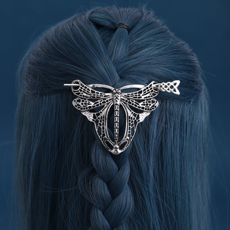 Rétro Dragonfly épingle à cheveux style norvégien Parti Accessoire
