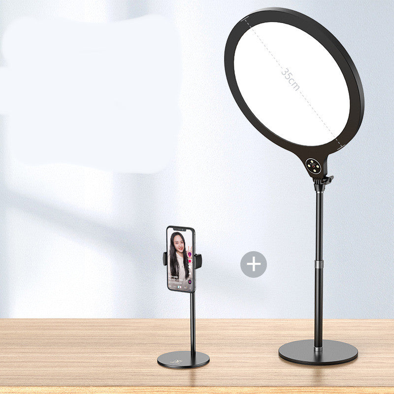 Photo Plein écran Lampe de beauté Téléphone portable Télescopique Bureau Remplir la lumière